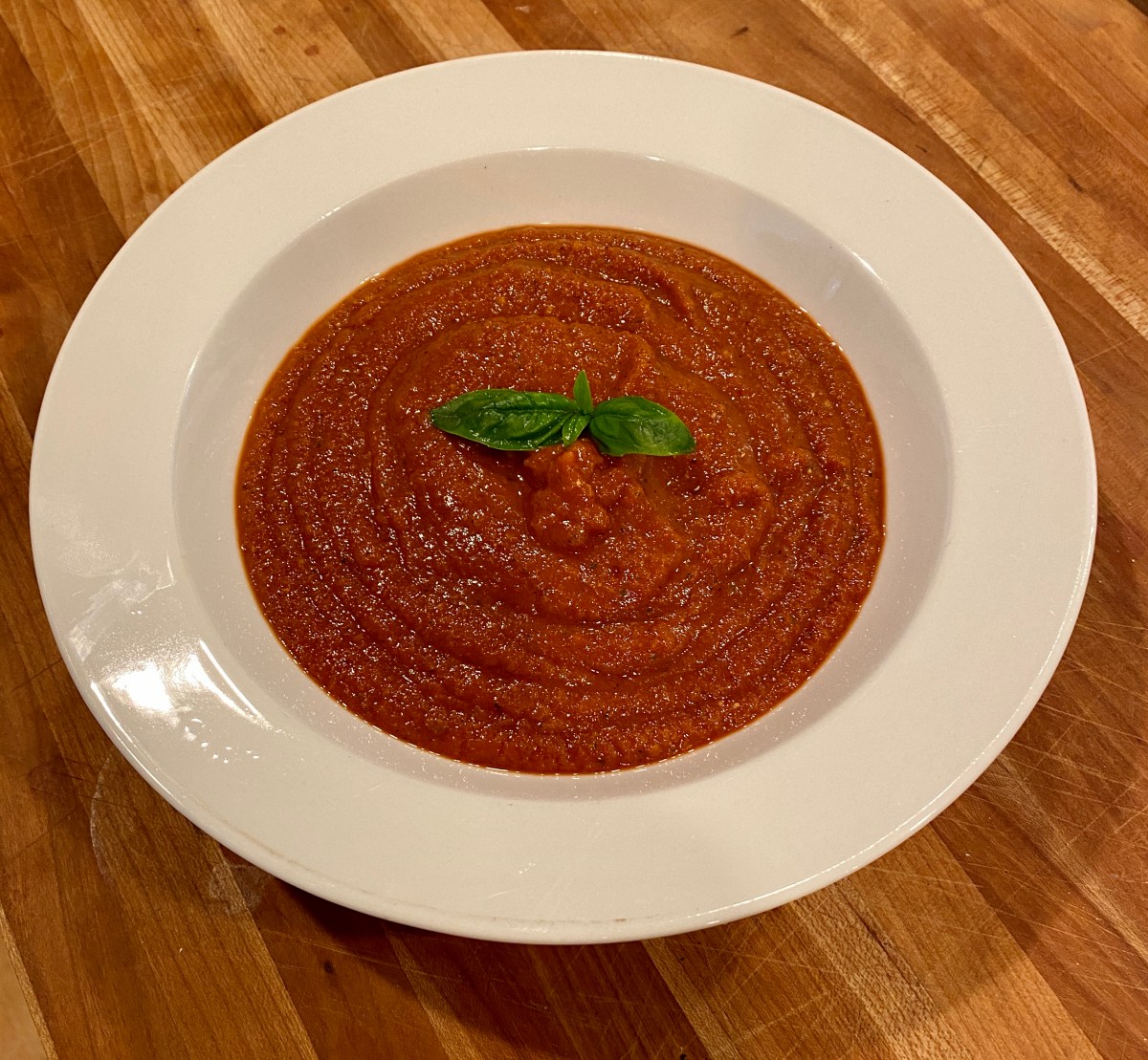 Roasted tomato vegetable soup Kate's Garden Kitchen